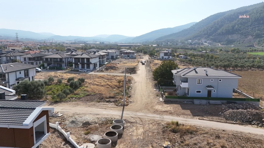 Muğla Büyükşehir Belediyesi’nden çocukların talebi üzerine Menteşe’de yol çalışması