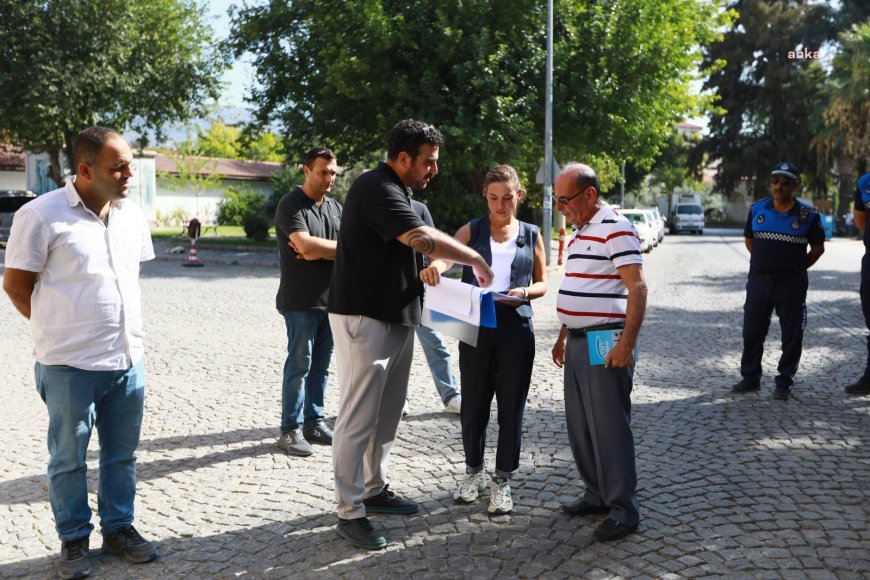 Efes Selçuk Belediye Başkanı Sengel, belediye çalışmalarını yerinde inceledi
