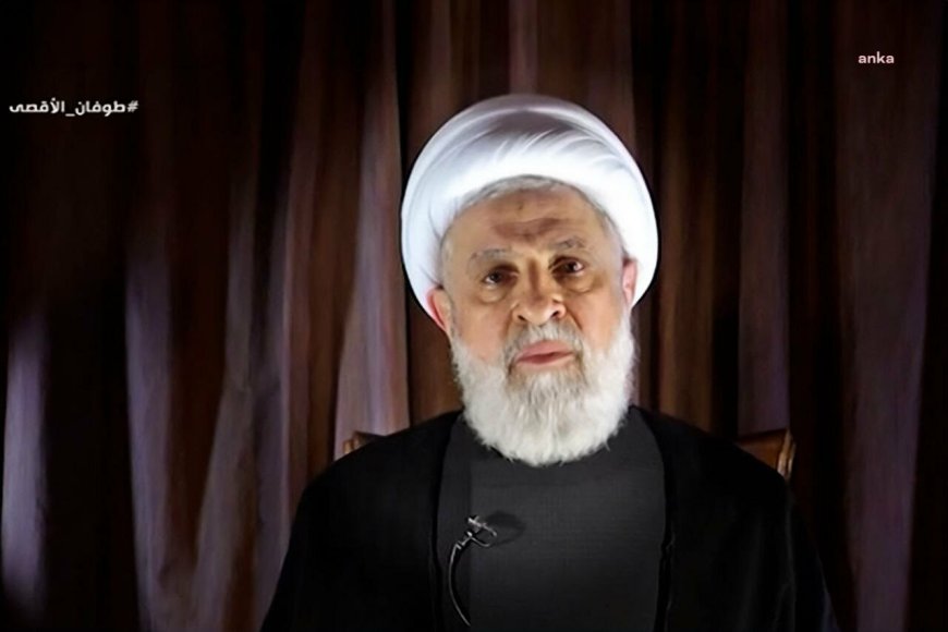 Hizbullah Genel Sekreteri Kasım: "Siyonist rejim devam etmek istiyorsa biz de devam edeceğiz. Tek çözüm ateşkes"
