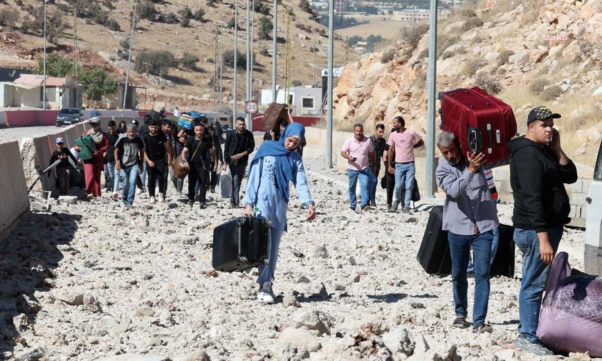 UNHCR: Lübnan'ın yüzde 25'i İsrail'in zorla tahliye emri altında