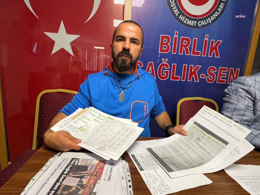 Birlik Sağlık-Sen Genel Başkanı Doğruyol: Ödemiş Devlet Hastanesi Sağlık Bakım Hizmetleri Müdürü Kara hakkında suç duyurusunda bulunacağız