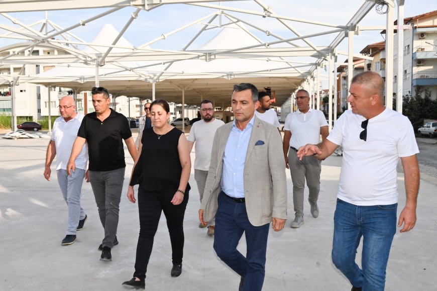 Manavgat Belediye Başkanı Kara’dan devam eden projelere yerinde inceleme