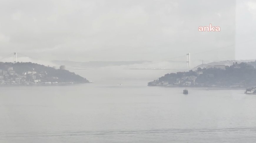 İstanbul’da sis nedeniyle bazı vapur seferleri iptal edildi