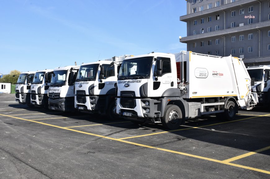 Esenyurt’a 114 yeni çöp kamyonu
