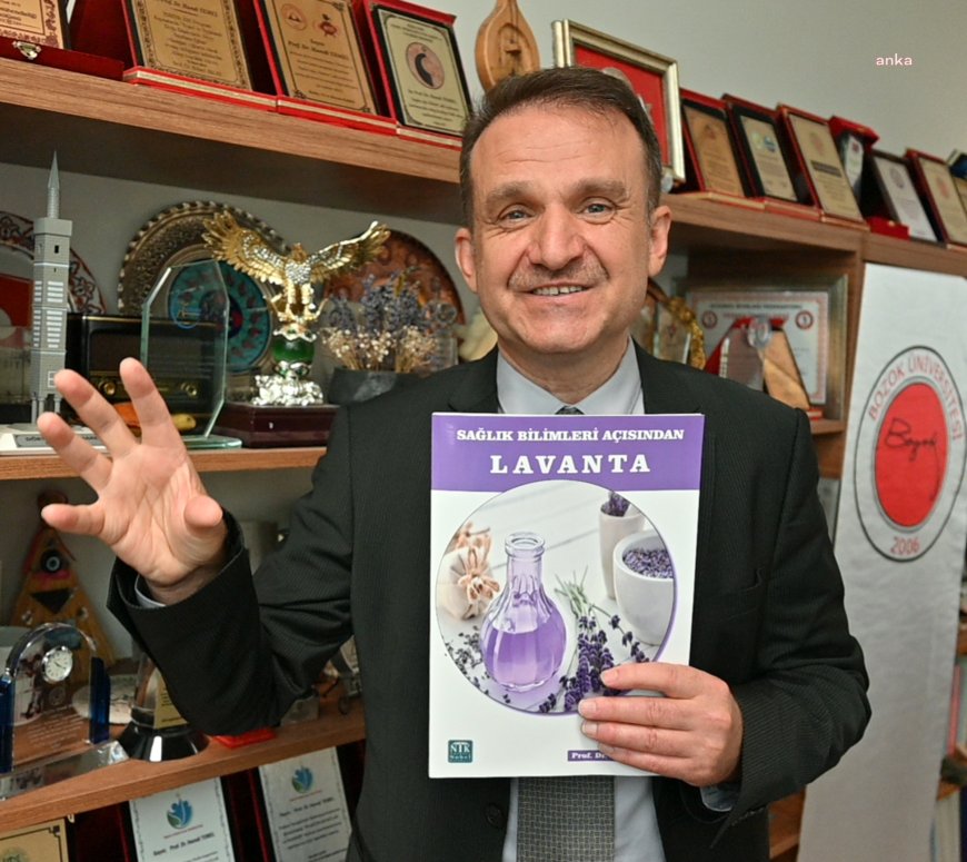 Yozgat’ta 42 akademisyen, lavanta bitkisini sağlık açından araştırarak kaynak kitap hazırladı
