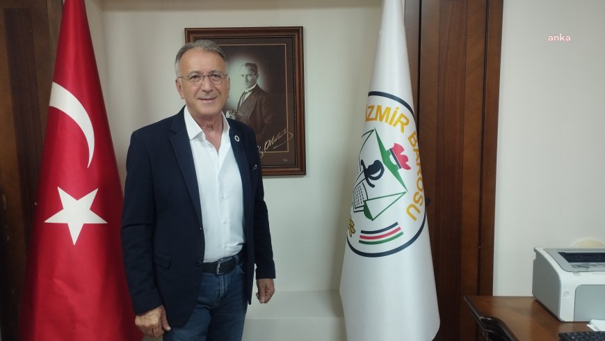 İzmir Baro Başkanı Sefa Yılmaz: ''Anayasa değişikliğinde hedef ilk dört madde''