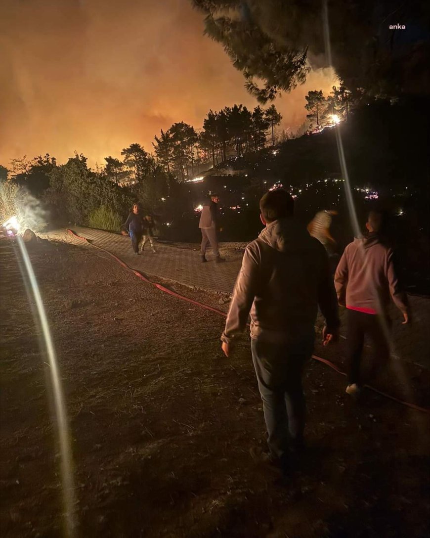 Dalaman'da orman yangını... Belediye Başkanı Durmuş, "Çok acil hava desteğine ihtiyacımız var"