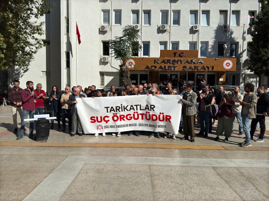 İzmir’in Çiğli ilçesinde Süleymancılar tarafından açılmak istenen yurda karşı çıkan bölge halkı, suç duyurusunda bulundu