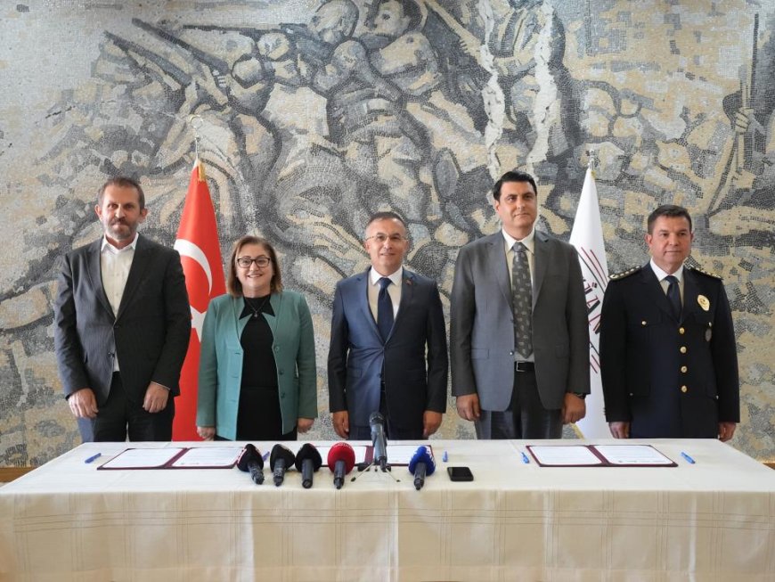 Gaziantep'te örnek protokol için imzalar atıldı