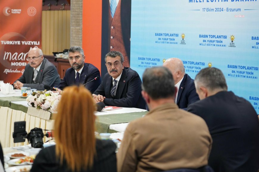 Milli Eğitim Bakanı Tekin, kabine değişikliğine ilişkin: "Süreçle ilgili millet en çok beni konuşuyor ama takdir diyelim"