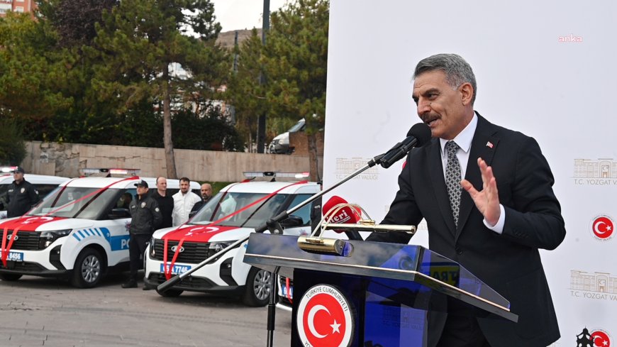 Yozgat’ta emniyet ve jandarmaya araç takviyesi