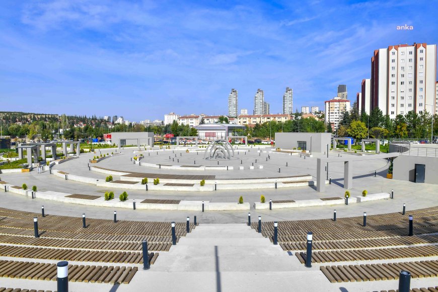 Ankara Büyükşehir Belediyesi, Koru Mahallesi’nde “Kapalı Otopark ve Meydan Tasarım Projesi”ni tamamladı 