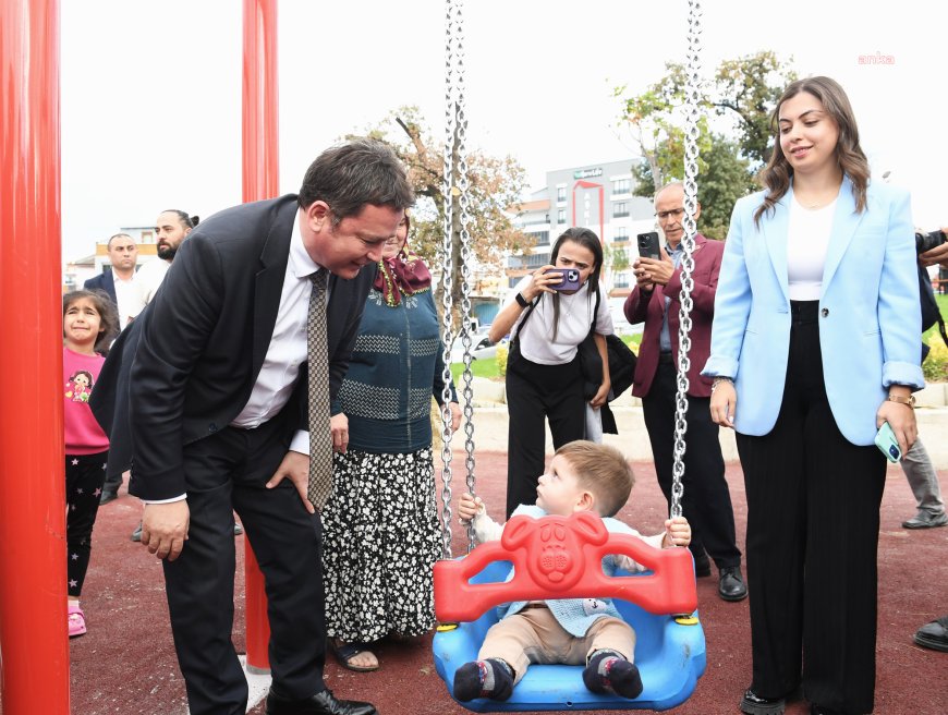 Osmangazi Belediyesi, İsmet Paşa Parkı'nı hizmete açtı