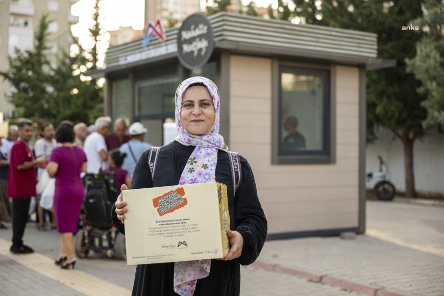 Mersin Büyükşehir Belediyesi, fenilketonüri hastalarına gıda desteğine başladı