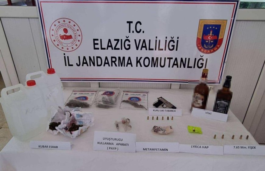 Elazığ'da 8 bin litre kaçak içki ele geçirildi, 8 şüpheli gözaltına alındı