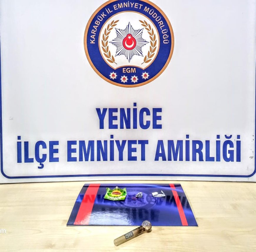 Yenice'de uyuşturucu operasyonu