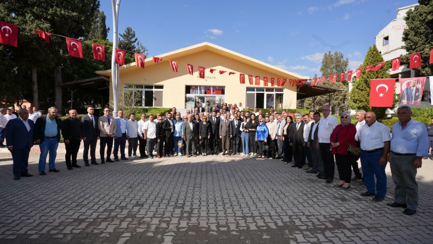 Tarsus Belediye Başkanı Boltaç: "Muhtarlarımızla her zaman uyum ve huzur içinde çalışıyoruz"