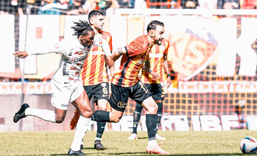 Kayserispor Gaziantep FK ile 2-2 berabere kaldı