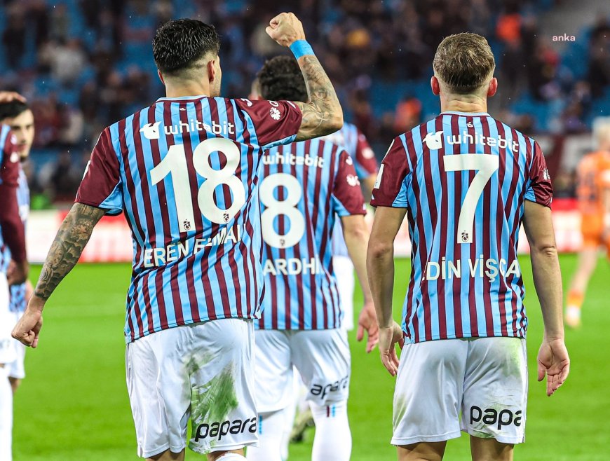 Trabzonspor Başakşehir'i 1 -0 yendi