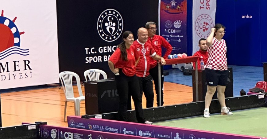 Kahramankazan Belediyespor Kulübü Bocce Takımı, Antalya'dan üç madalya ile ayrıldı