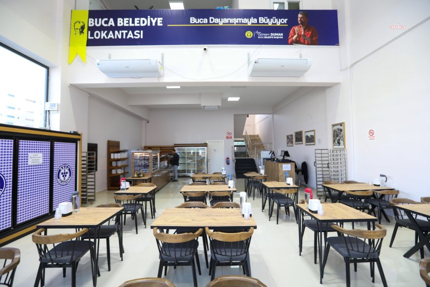 Buca Belediye Lokantası’nın ikincisi yarın Gediz'de açılıyor