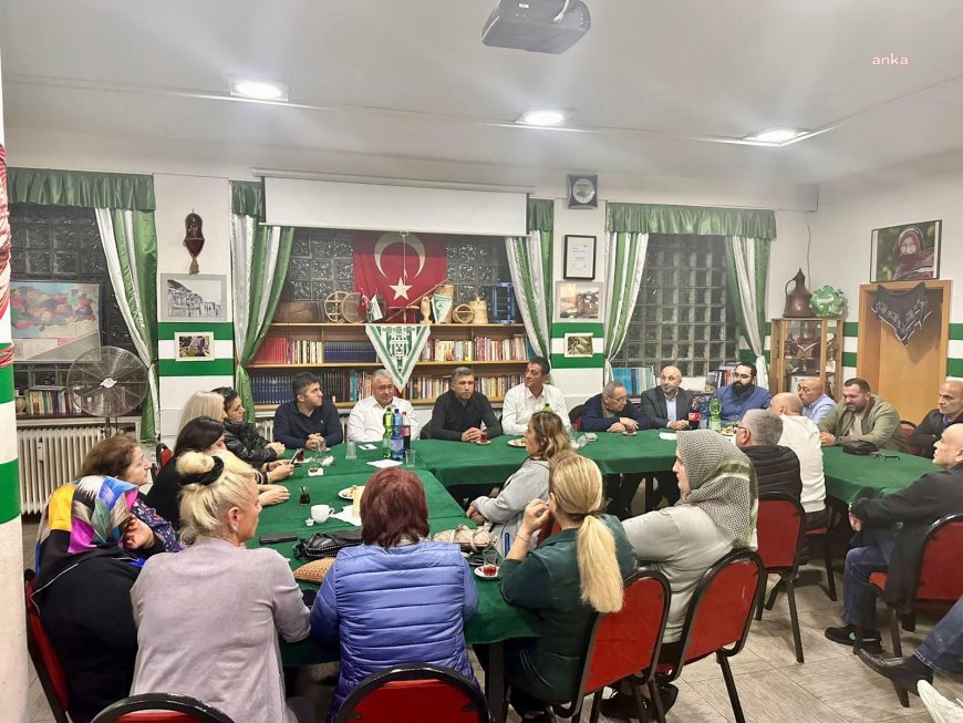 Giresun Belediye Başkanı Köse Almanya’da hemşehrileriyle buluştu