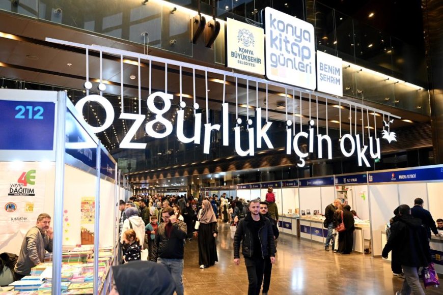 Konya'da, Anadolu'nun en büyük kitap fuarının teması “Filistin ve Gazze”