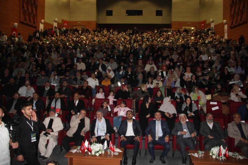 Filistin şehitleri Kayseri'de anıldı