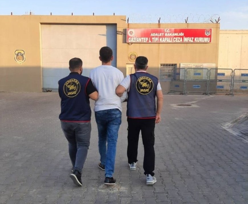 Gaziantep'te 14 yıl kesinleşmiş cezası bulunan firari yakalandı