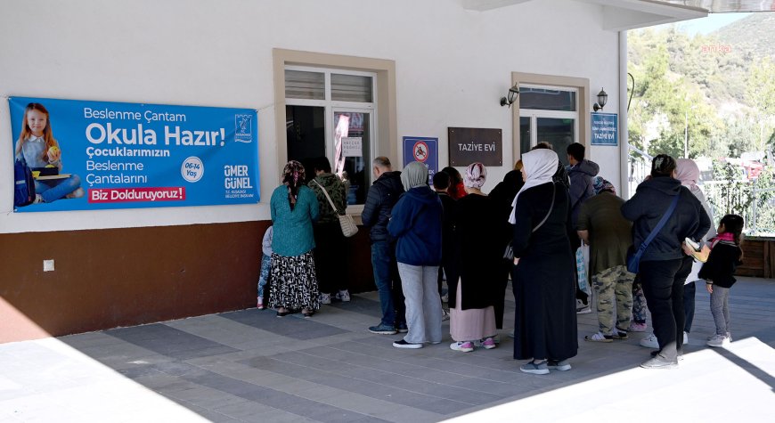 Kuşadası Belediyesi'nin beslenme çantası desteği başladı