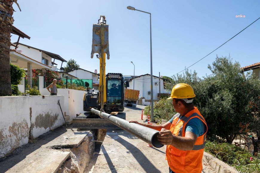 Çeşme’nin 30 yıllık su sorunu kökten çözülüyor