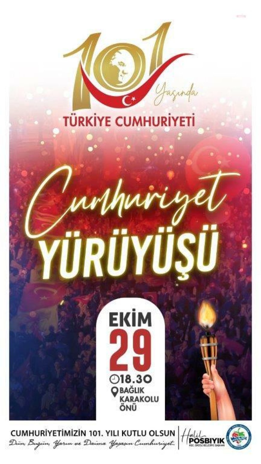 Karadeniz Ereğli, 29 Ekim’de Cumhuriyet Yürüyüşü’nde buluşacak