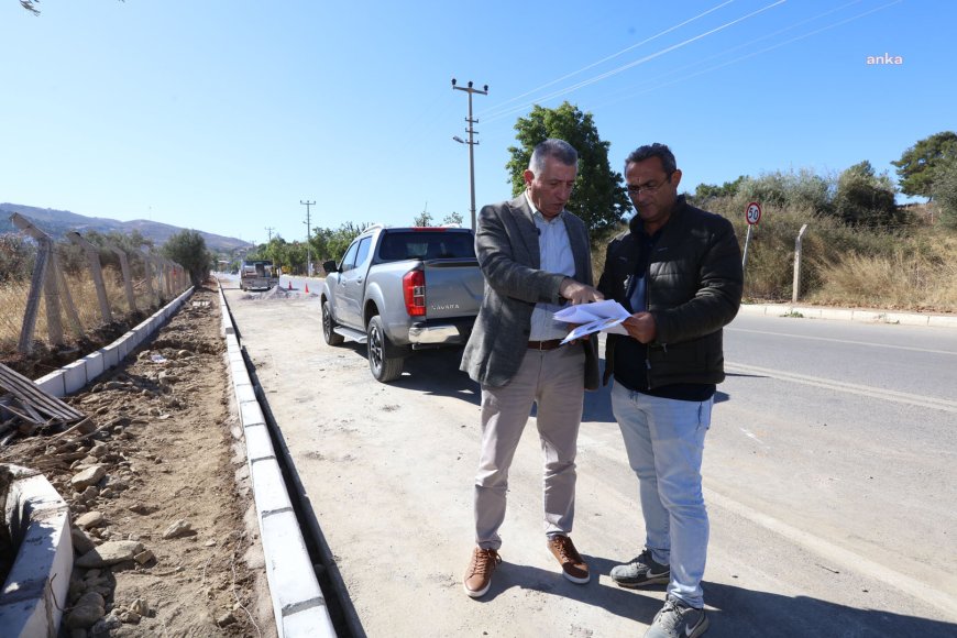 Güzelbahçe’de İstikbal Caddesi yenileniyor