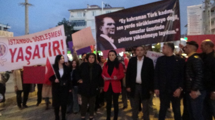 CHP Iğdır İl Kadın Kolları, kadın ve bebek cinayetlerini protesto etti