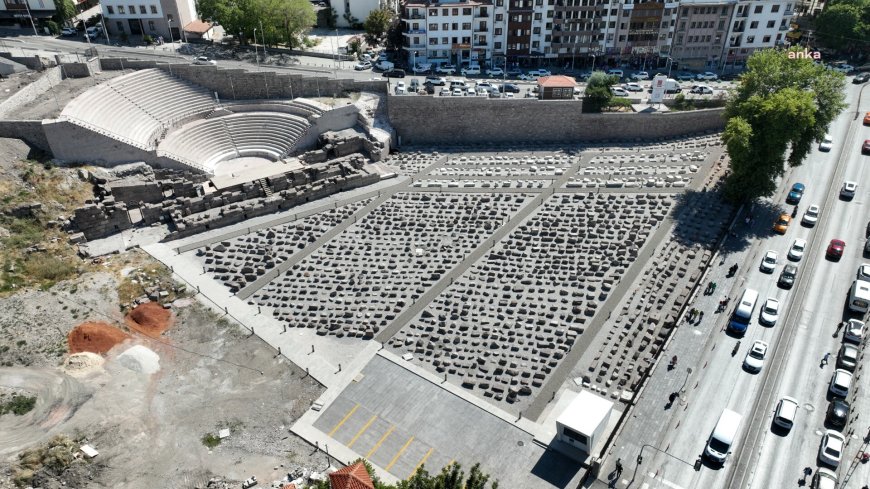 Ankara Büyükşehir Belediyesi, 2 bin 800 yıllık tarihi "Arkeopark Projesi" ile gün yüzüne çıkarıyor