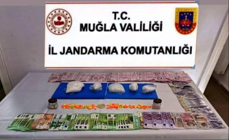 Muğla'da uyuşturucu ve ruhsatsız silah operasyonu: 11 şüpheli gözaltında