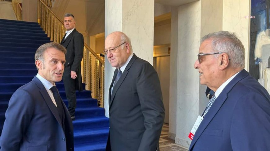 Paris’te toplanacak Lübnan Halkına ve Egemenliğine Destek İçin Uluslararası Konferansı'nda insani yardım ve ateşkes görüşülecek