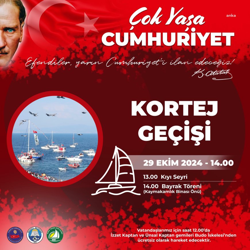 Mudanya, 29 Ekim’i “Çok Yaşa Cumhuriyet” temasıyla kutlayacak 
