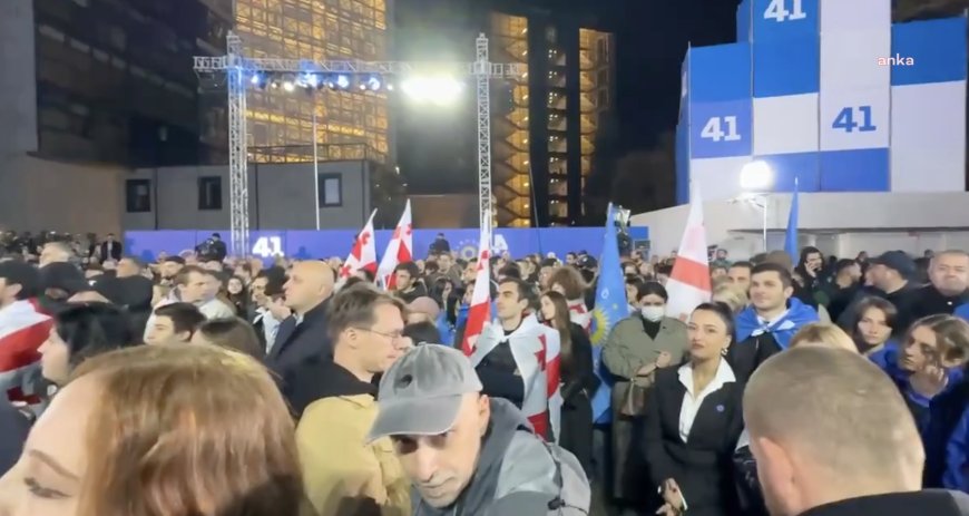 Gürcistan seçimlerinde iktidar partisi seçimden birinci parti çıktı