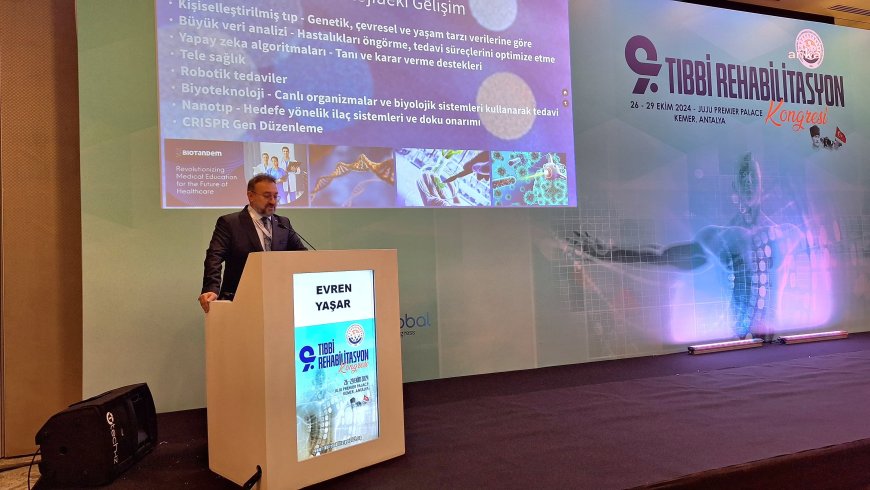 Fiziksel Tıp ve Rehabilitasyon Uzman Hekimleri Derneği'nin düzenlediği Tıbbi Rehabilitasyon Kongresi Antalya'da başladı