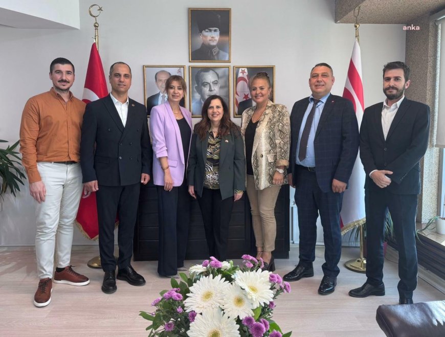 Karabağlar Belediyesi komisyon üyelerinden KKTC Başkonsolosu İnanıroğlu'na ziyaret