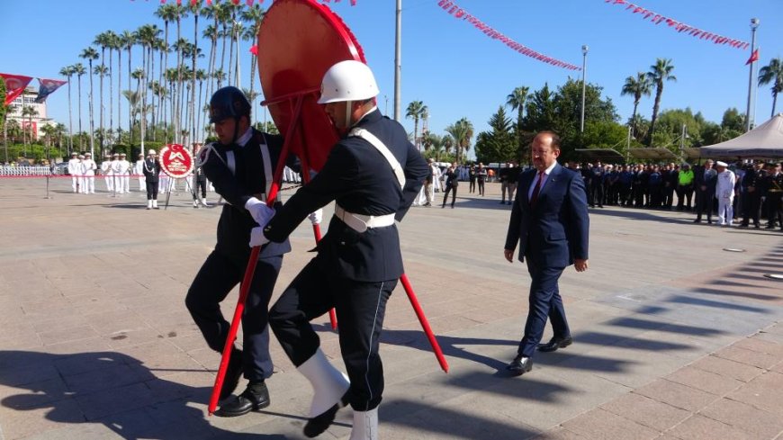 Mersin'de Cumhuriyet Bayramı kutlamaları başladı