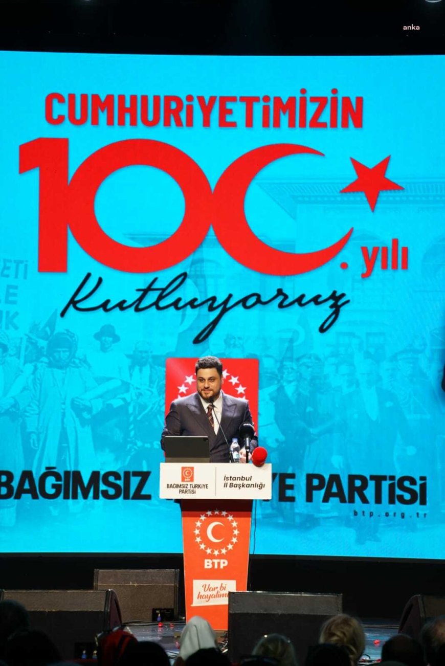 BTP Genel Başkanı Hüseyin Baş: "Türk Gençliği, emanetine sonuna kadar sahip çıkacak Atam"