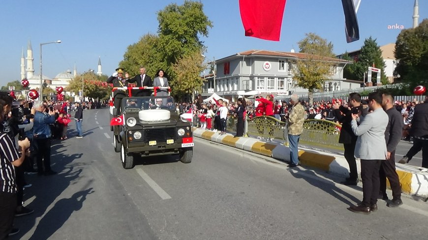 Edirne’de Cumhuriyet Bayramı coşkuyla kutlandı