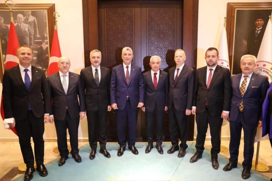Ticaret Bakanı Prof. Dr. Bolat, Kırklareli'nde ziyaretler gerçekleştirdi