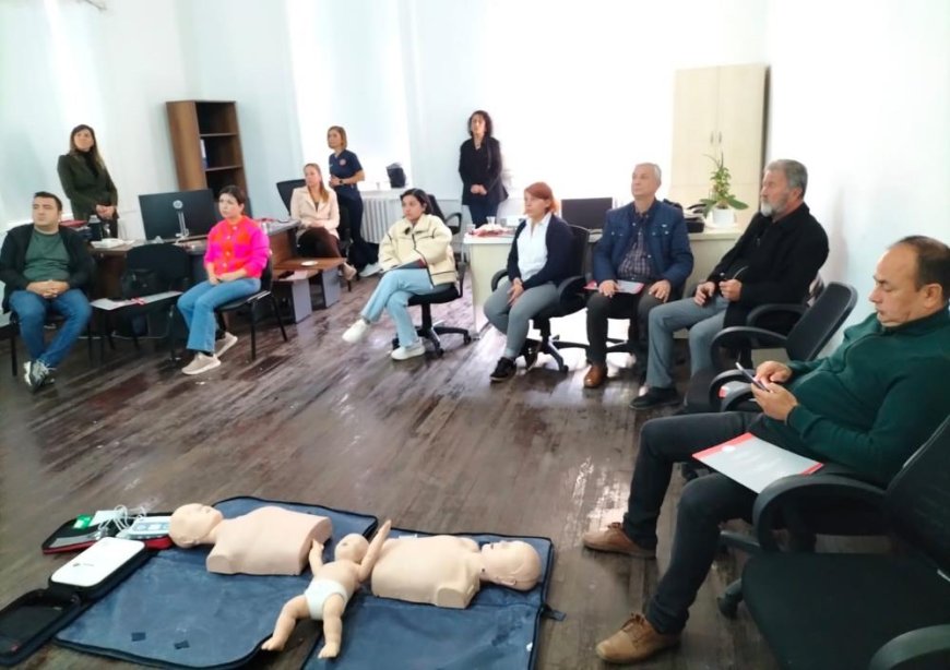 Muğla'da basın mensuplarına ilk yardım eğitimi başladı