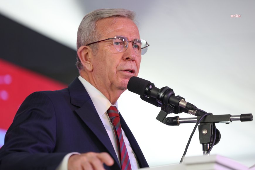 Mansur Yavaş: Ahmet Özer’in afaki ve soyut suçlamalarla tutuklanması demokrasi ve hukuk devleti adına endişe vericidir