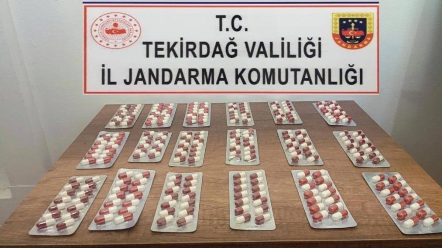 Tekirdağ'da operasyonlarda uyuşturucu ve silah ele geçirildi