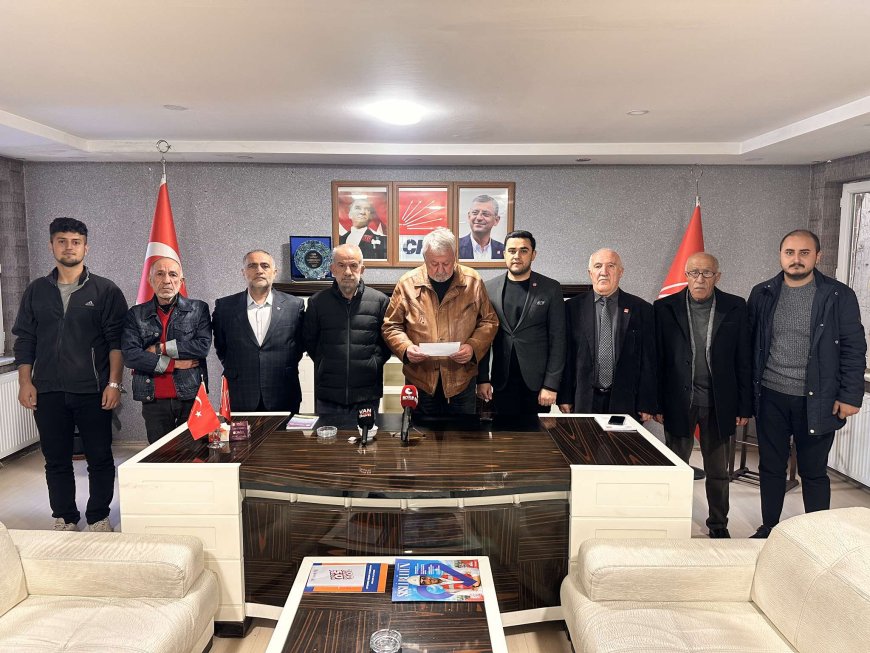 CHP Van İl Başkan Vekili Altay: "Ahmet Özer'in tutuklanması halk iradesinin iktidar eliyle bir kez daha çiğnenmesi anlamına gelmektedir"
