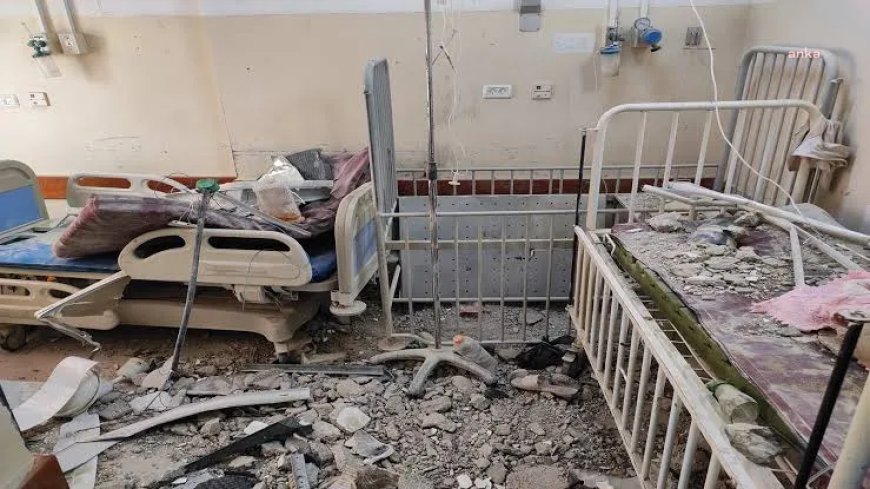 İsrail’in Gazze'nin kuzeyindeki son hastaneyi hedef alan hava saldırısında dört kişi yaralandı